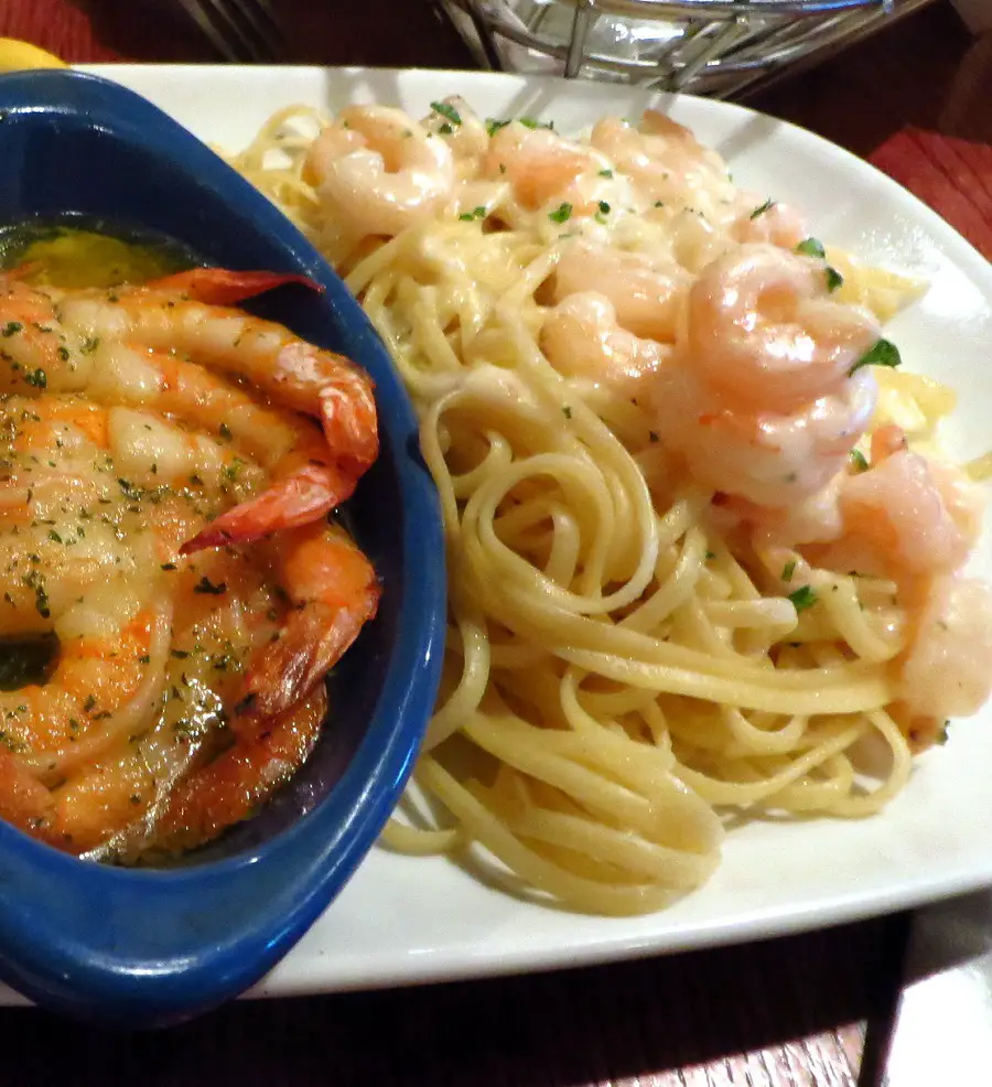 Red lobster shrimp source