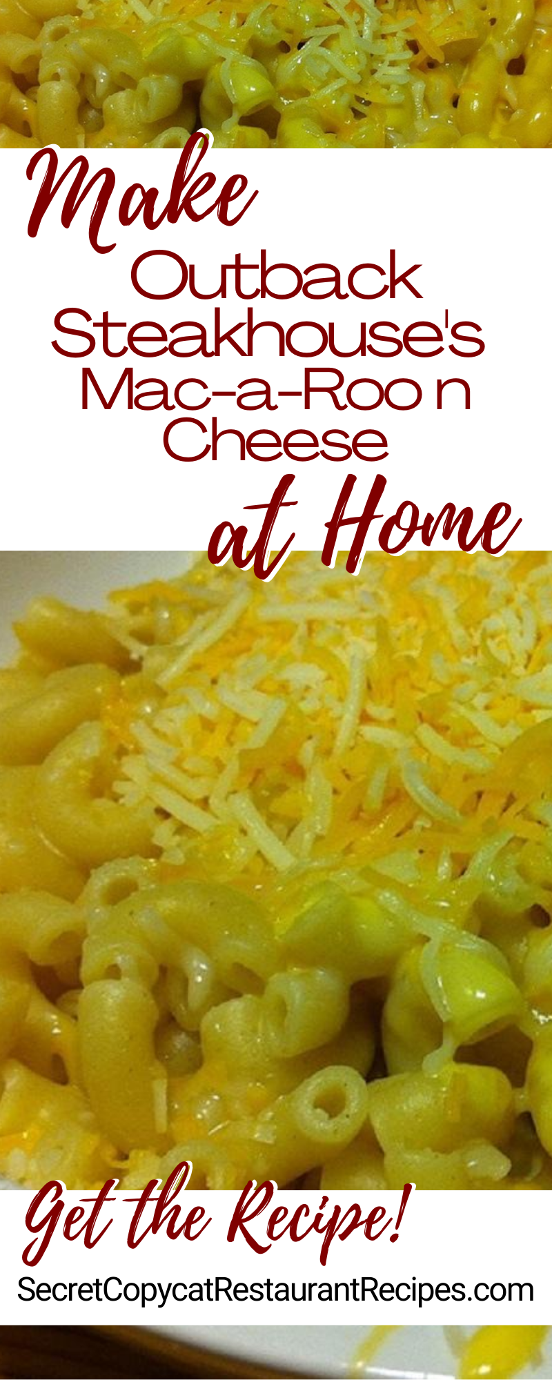 Outback Steakhouse’s Mac-A-Roo n’ Cheese Recipe