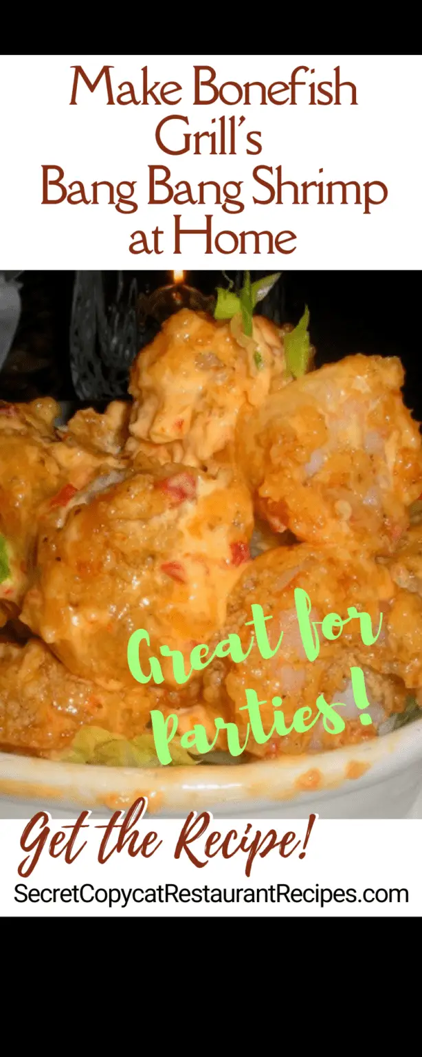 Bonefish Grill Bang Bang Shrimp Restaurant Recipe