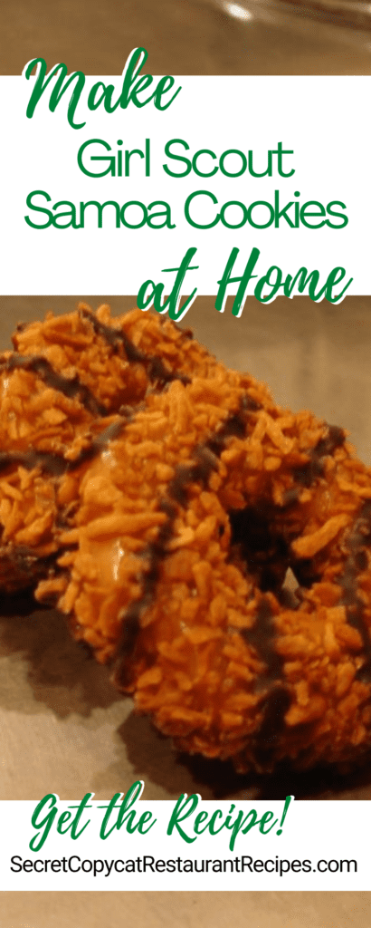 Girl Scout Samoa Cookies Recipe