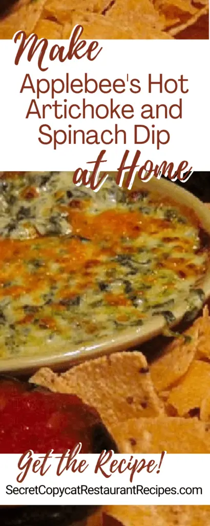 Applebee's Hot Artichoke and Spinach Dip Recipe