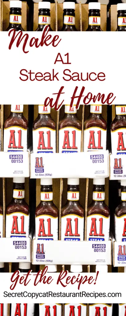 A1 Steak Sauce Recipe