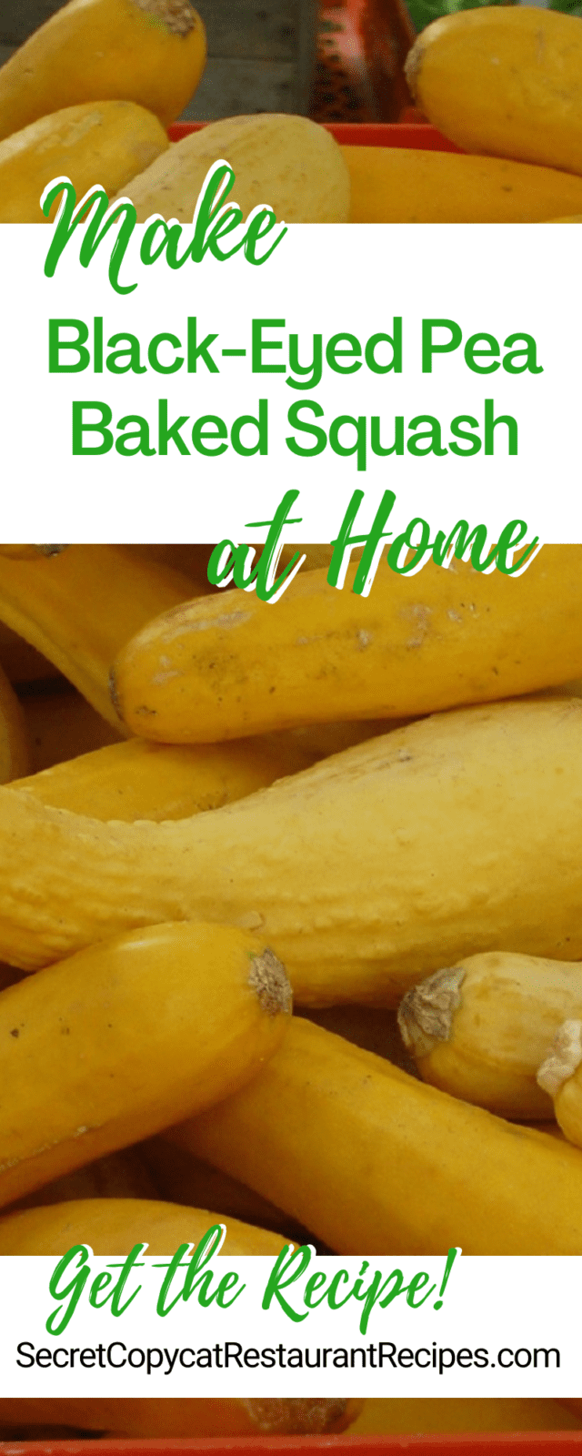 Baked Squash From Black-Eyed Pea Restaurant