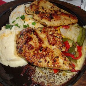 TGI Fridays Sizzling Chicken and Cheese Recipe