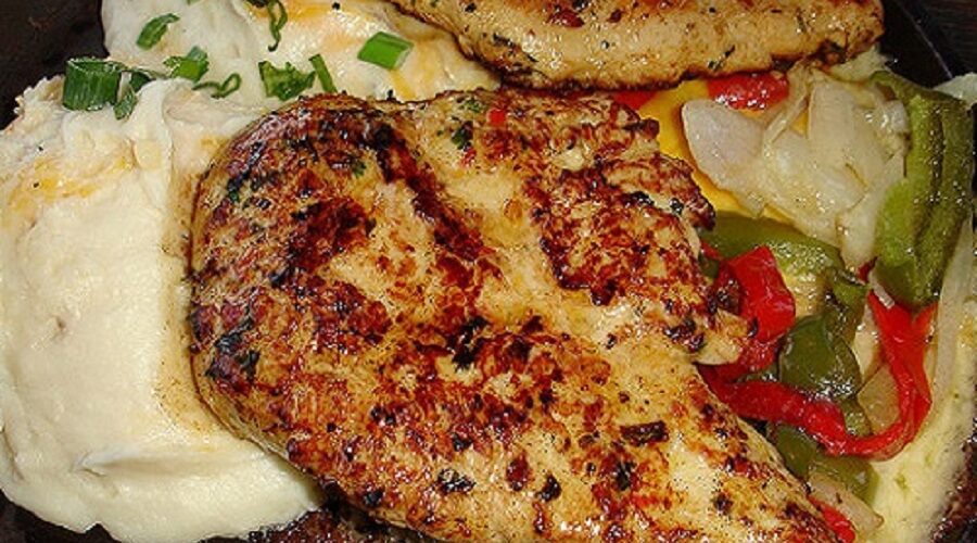 TGI Fridays Sizzling Chicken and Cheese Recipe