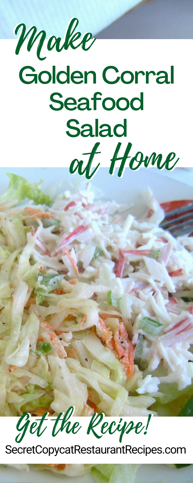 Golden Corral Seafood Salad Recipe