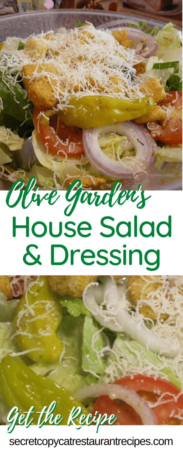 Olive Garden Salad and Dressing Recipe