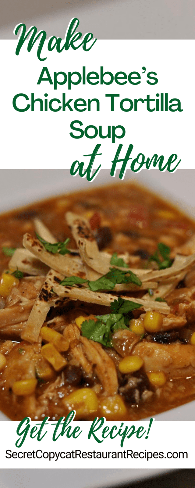 Applebee's Chicken Tortilla Soup Recipe - Secret Copycat Restaurant Recipes