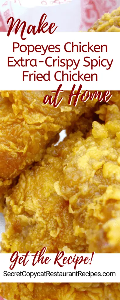 Popeyes Chicken Extra-Crispy Spicy Fried Chicken Recipe