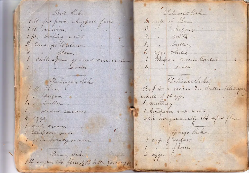 Old Recipe Book