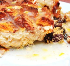 Mimis Cafe Bread Pudding with Whiskey Sauce Recipe