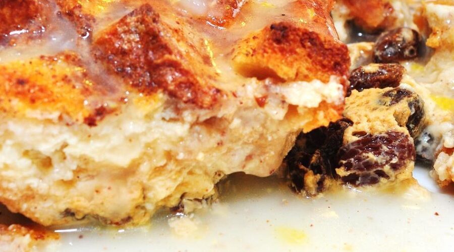 Mimis Cafe Bread Pudding with Whiskey Sauce Recipe
