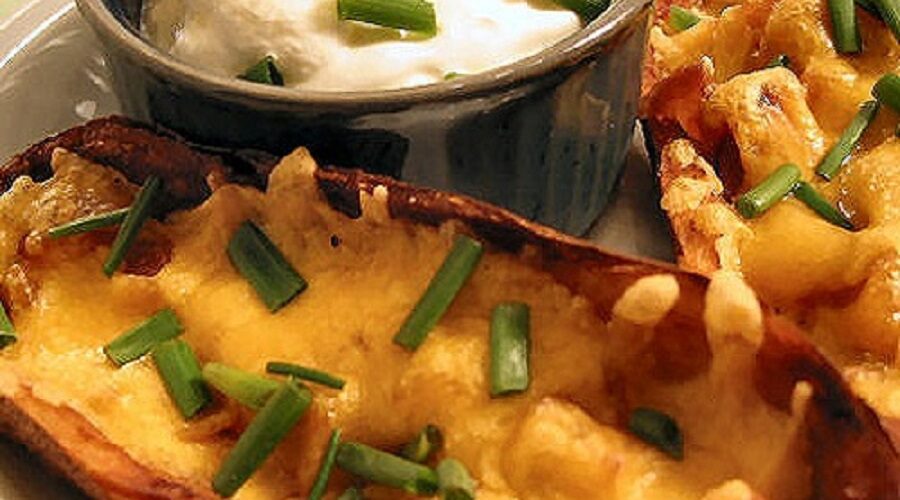 Bennigan's Cheese and Bacon Potato Skins Recipe