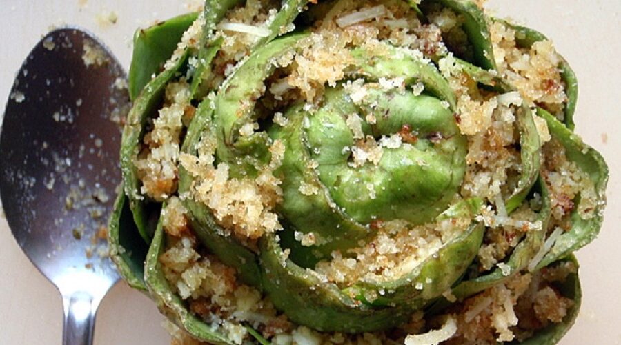 Olive Garden Baked Stuffed Artichokes with Focaccia Recipe