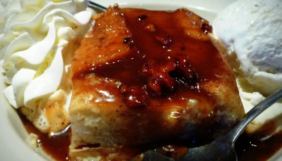 Famous Dave's Bread Pudding with Praline Sauce Recipe