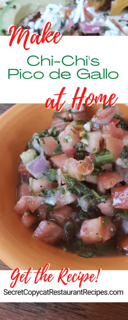 Chi-Chi's Pico de Gallo Recipe