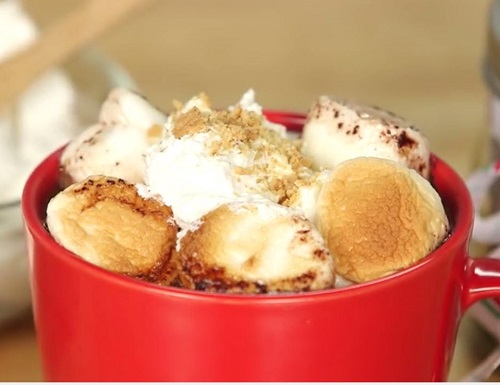 Starbucks Secret Menu S’mores Hot Chocolate Recipe