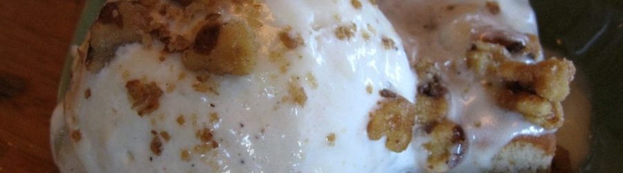 Applebee's Walnut Blondie With Maple Butter Sauce Recipe