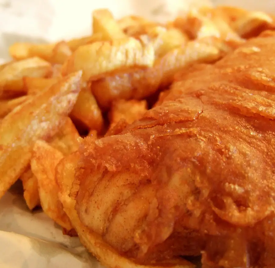 English Pub-Style Beer Battered Fish and Chips Recipe