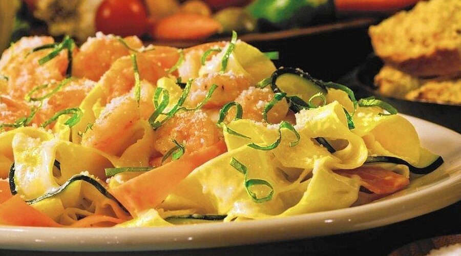 Buca di Beppo Fresh Garden Pappardelle Recipe