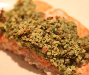 Cheesecake Factory Almond-Crusted Salmon Salad Recipe
