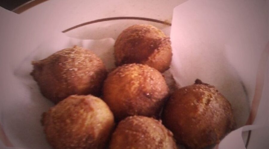 Denny's Red Velvet Pancake Puppies Recipe