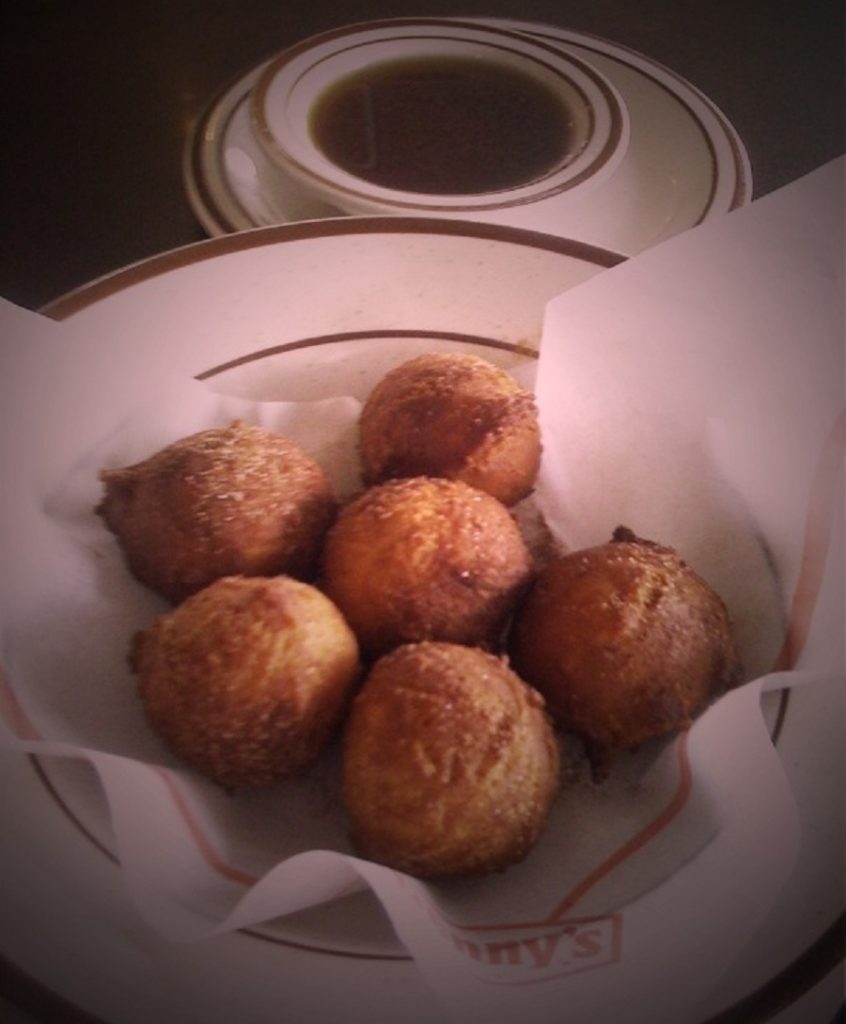 Denny's Red Velvet Pancake Puppies Recipe