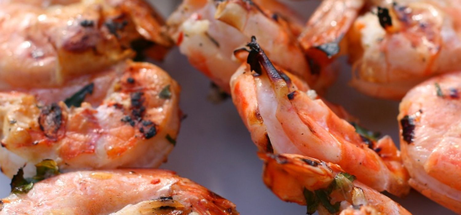 Grilled Lime Shrimp