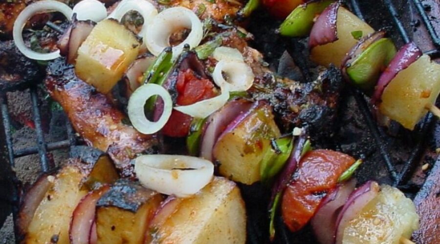 Longhorn Steakhouse Napa Grilled Chicken Kebabs Recipe