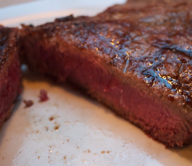 The Capital Grille Porcini Rubbed Delmonico Steak with Aged Balsamic