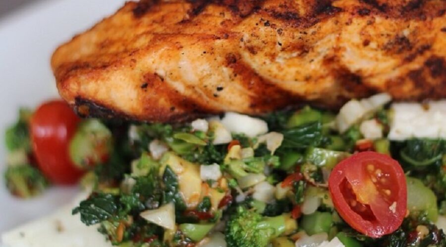 Disney's Ancho Chili-Rubbed Salmon Recipe