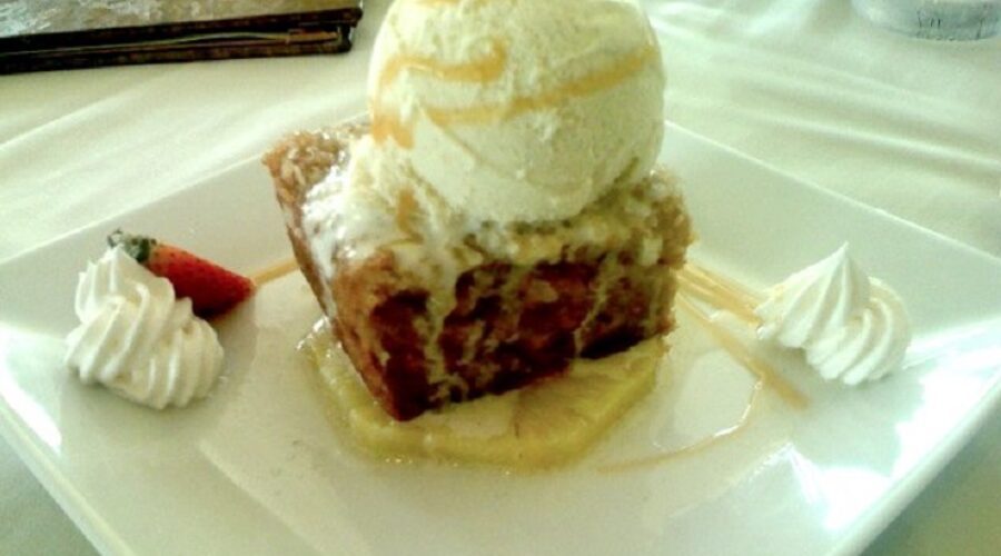 Bahama Breeze Piña Colada Bread Pudding Recipe