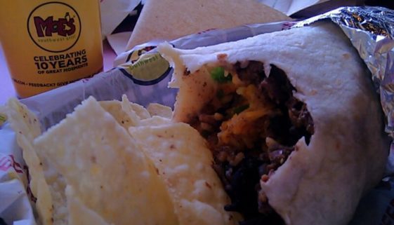 Moe's Southwest Grill Chicken Burrito Recipe