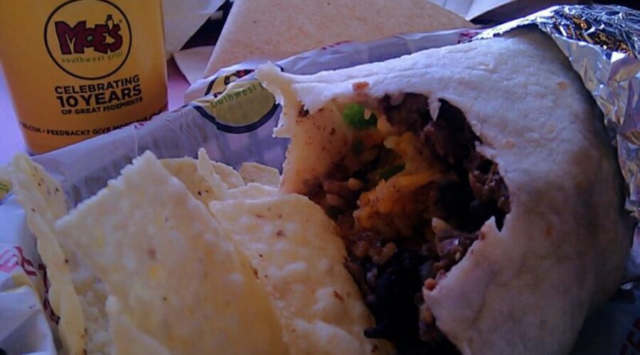 Moe's Southwest Grill Chicken Burrito Recipe