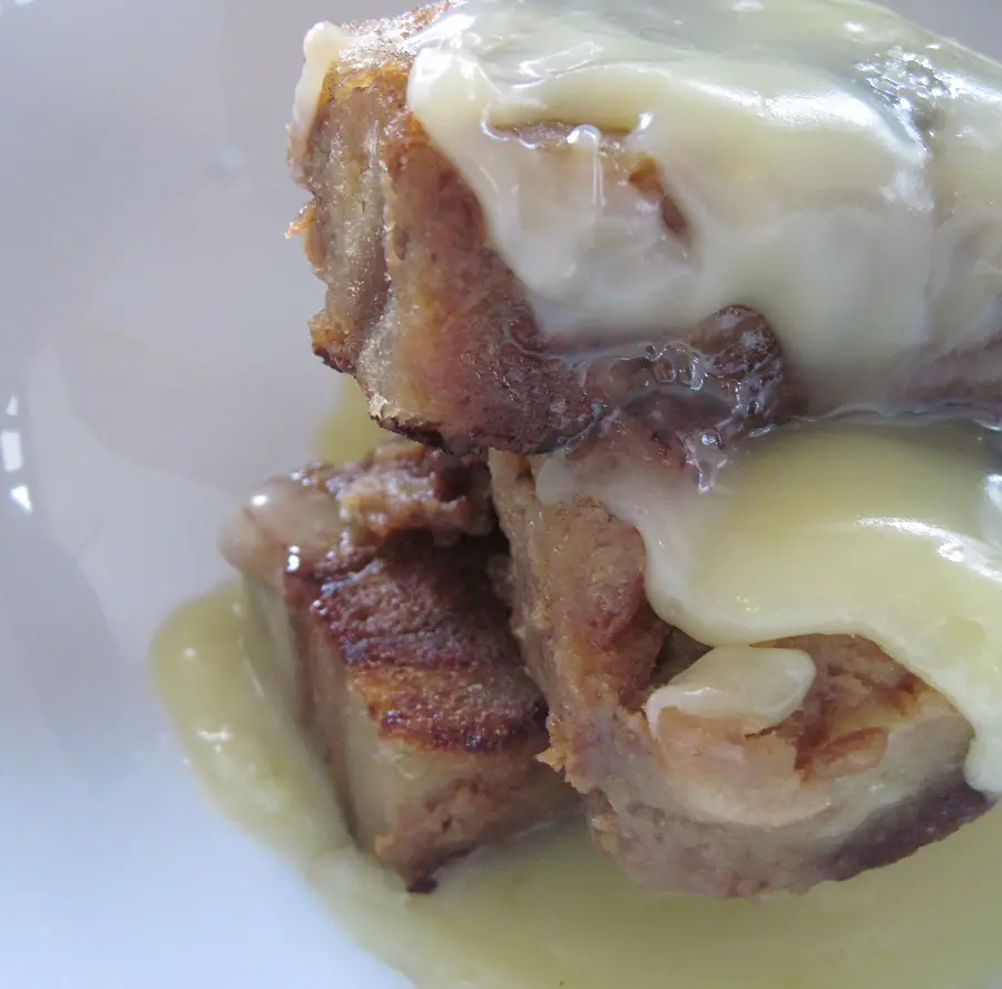 Planet Hollywood White Chocolate Bread Pudding Recipe