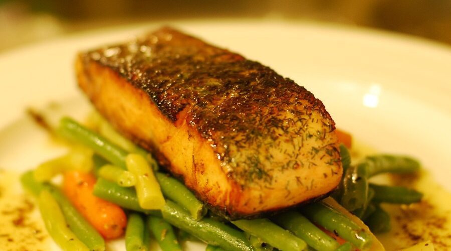 Red Lobster Broiled Dill Salmon Recipe