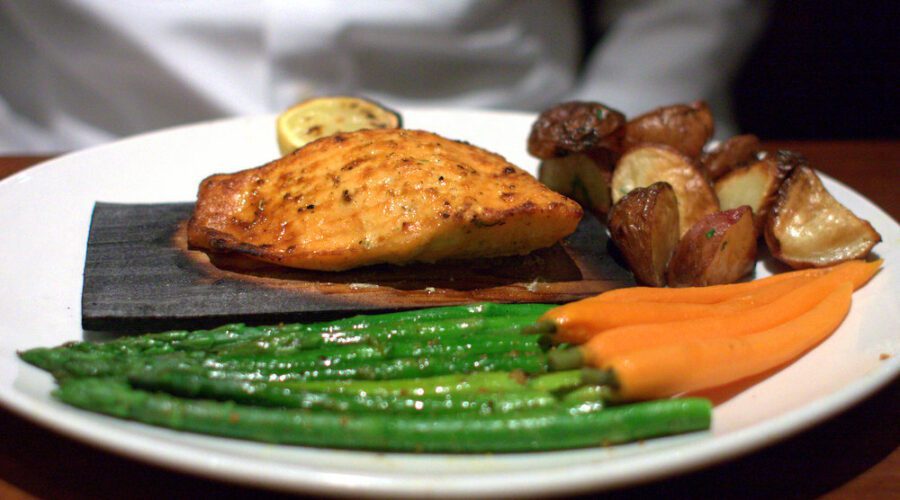 Seasons 52 Cedar-Planked Salmon Recipe