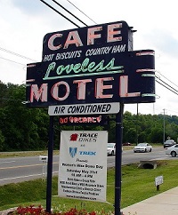 The Loveless Cafe Sign