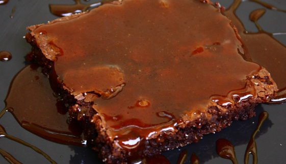Whiskey Jack's Saloon Salted Jack Caramel Brownie Recipe
