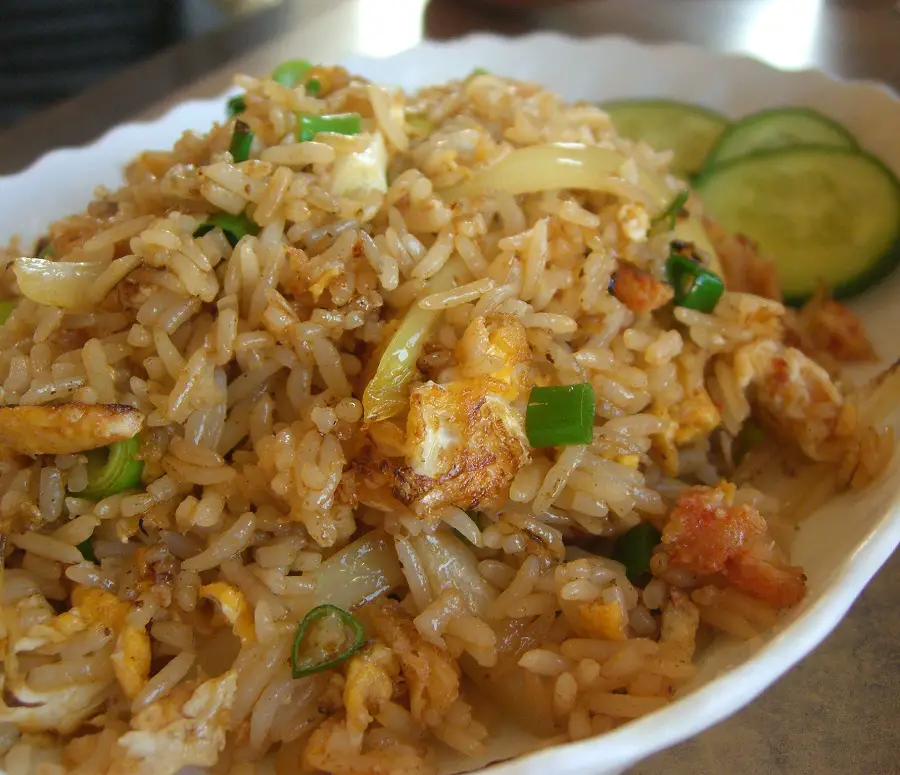 Eddie V's Prime Seafood Crab Fried Rice Recipe