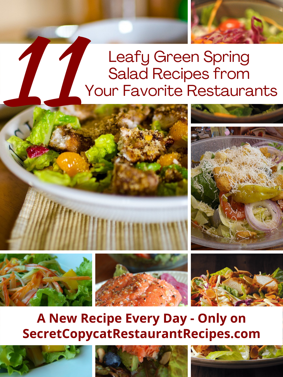 11 Restaurant Spring Salad Recipes