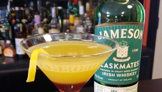 Claim Jumper Irish Sunset Cocktail