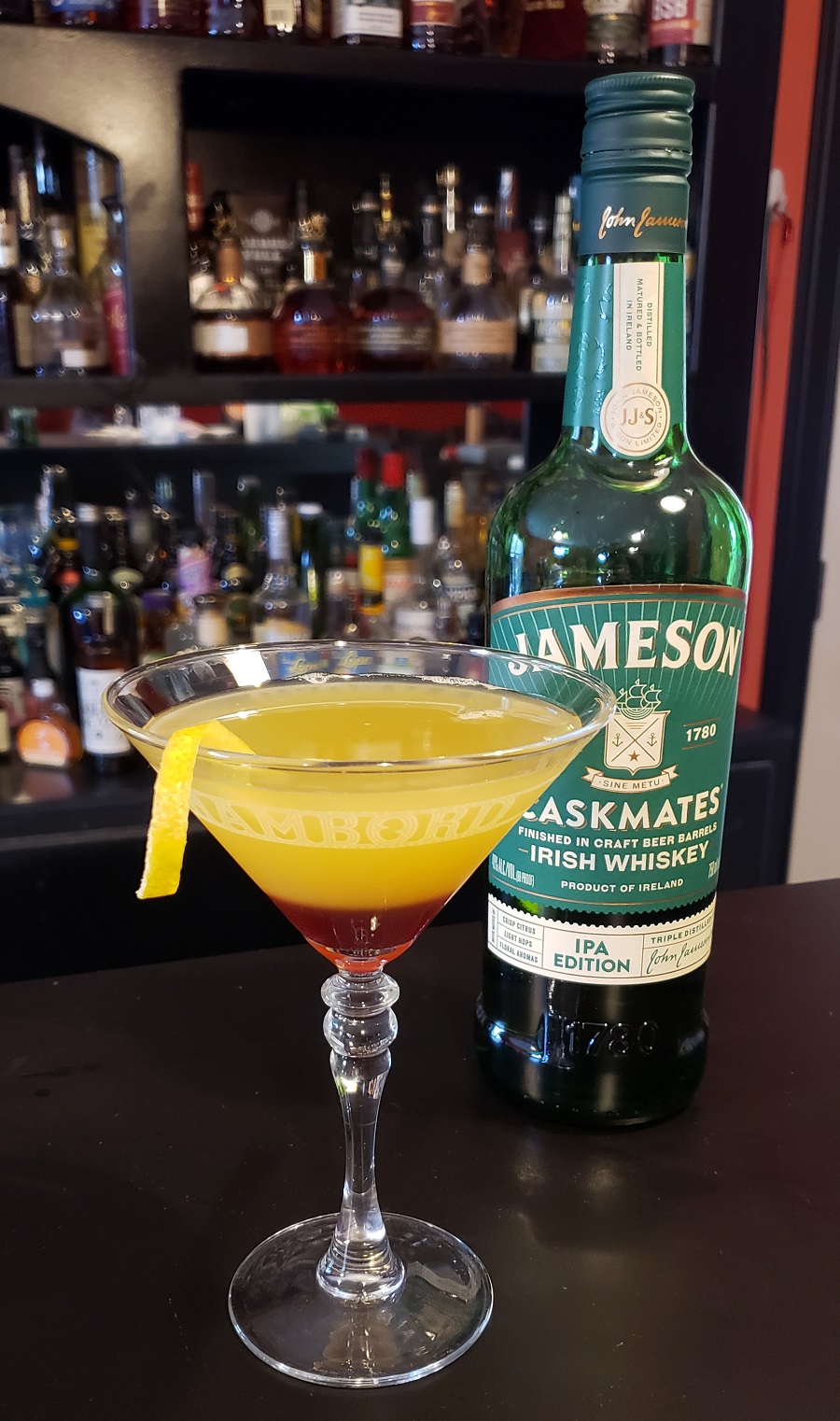 Claim Jumper Irish Sunset Cocktail