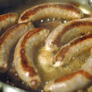 Gordon Biersch Beer Braised Sausages Recipe