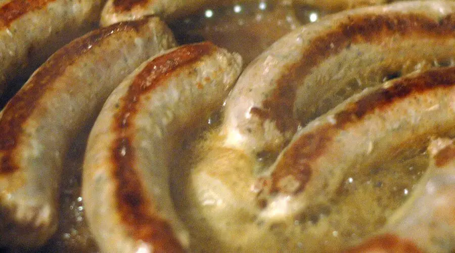 Gordon Biersch Beer Braised Sausages Recipe