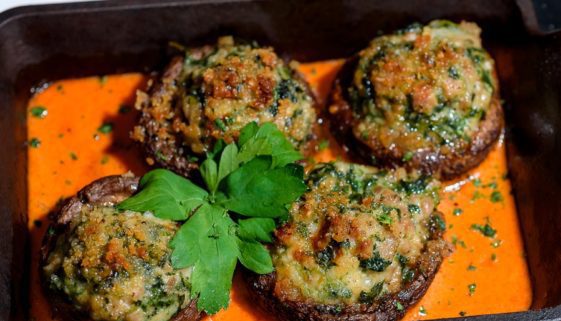 Carrabba's Italian Grill Stuffed Mushrooms Parmigiana Recipe
