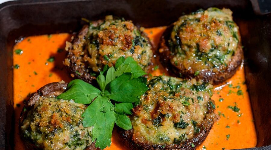 Carrabba's Italian Grill Stuffed Mushrooms Parmigiana Recipe
