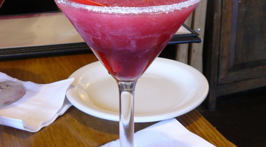 Johnny Carino's Pomegranate Granita Cocktail