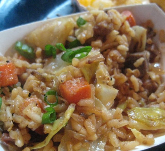 Barbaric Rice Dinosaur Bar-B-Que Dirty Rice Recipe - Secret Copycat Restaurant Recipes