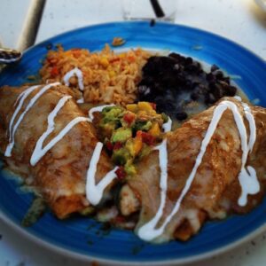 Z'Tejas Green Chile Barbacoa Enchiladas Recipe